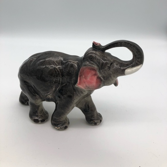 RARE Vintage Hand Decorated Shafford Elephant #5037 - Picture 1 of 4